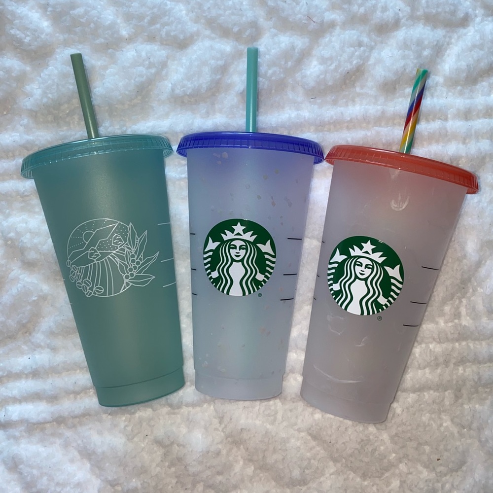 Reusable Starbucks Cold Cups